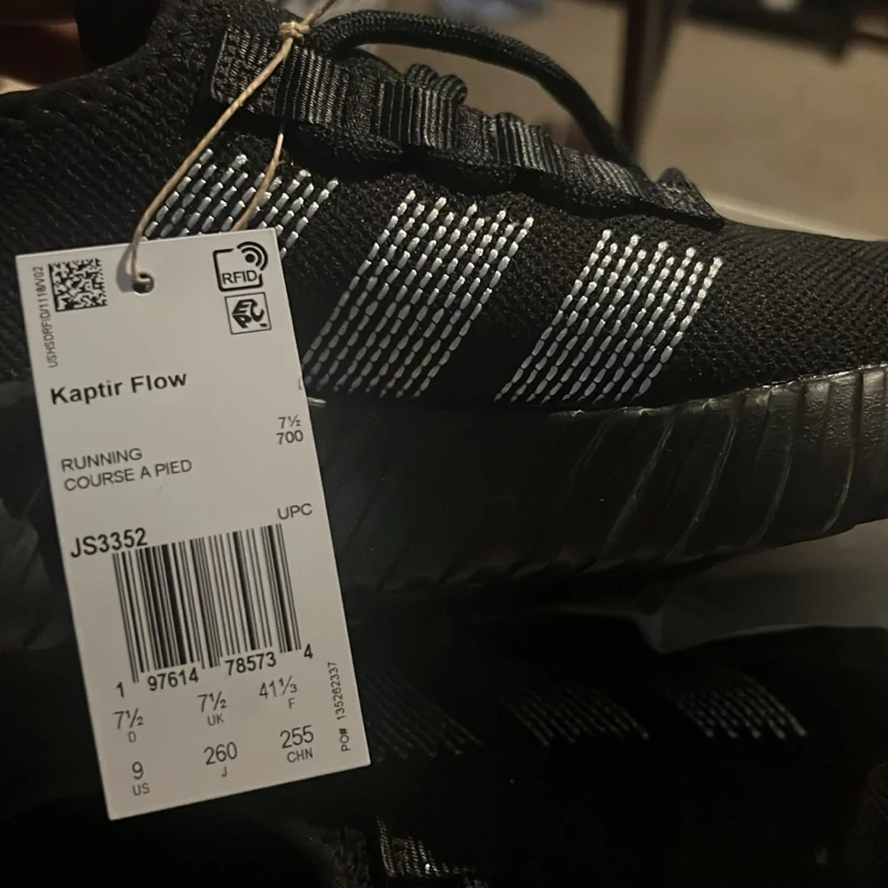 Wome Adidas Kaptir Flow running shoes new in box - Picture 4 of 6